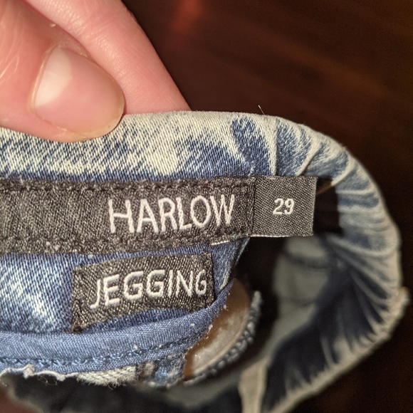 HARLOW acid wash jeans size 29 - Picture 4 of 5